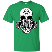 Load image into Gallery viewer, Biohazard Zombie Skull Fuck U T-Shirt