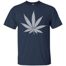 Load image into Gallery viewer, Pot Leaf on Black T-Shirt