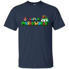 Load image into Gallery viewer, Super Mario World - Pixel Logo T-Shirt - usatodayshirt.com