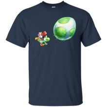 Load image into Gallery viewer, Baby Mario, Yoshi and the Giant Egg. T-Shirt