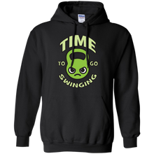 Load image into Gallery viewer, Time To Go Swinging - Kawaii Kettlebell (green) T-Shirt