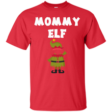 Load image into Gallery viewer, Mommy Elf T-Shirt - usatodayshirt.com