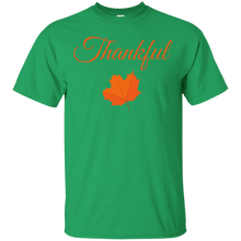 Load image into Gallery viewer, Thankful Fall Leaves Autumn T-Shirt