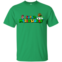 Load image into Gallery viewer, Super Mario World - Pixel Logo T-Shirt - usatodayshirt.com