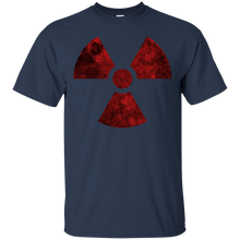 Load image into Gallery viewer, Red Radioactive symbol T-Shirt