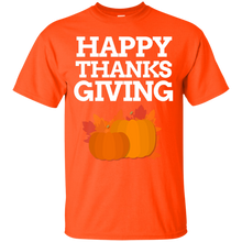 Load image into Gallery viewer, Happy Thanksgiving T-Shirt - usatodayshirt.com