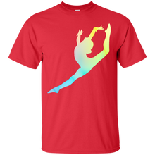 Load image into Gallery viewer, Gymnast Silhouette T-Shirt - usatodayshirt.com