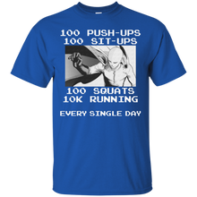 Load image into Gallery viewer, One-Punch Training Regimen T-Shirt - usatodayshirt.com
