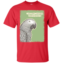 Load image into Gallery viewer, Cuteness &amp; Vexation: African Grey - Parrot of Destruction T-Shirt - usatodayshirt.com