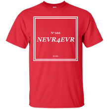 Load image into Gallery viewer, Nevr4evr on Black T-Shirt