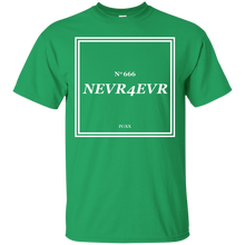 Load image into Gallery viewer, Nevr4evr on Black T-Shirt