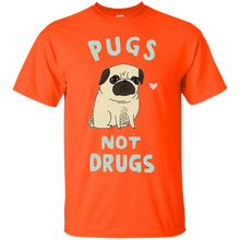Load image into Gallery viewer, Pugs Not Drugs T-Shirt
