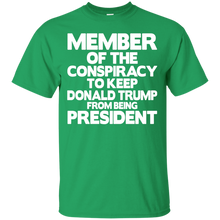 Load image into Gallery viewer, Member Of Conspiracy Hillary Clinton Supporter T-Shirt
