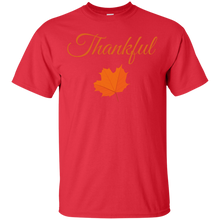 Load image into Gallery viewer, Thankful Fall Leaves Autumn T-Shirt