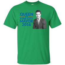 Load image into Gallery viewer, Queen For Star City Mayor 2016 - Oliver Queen Edition T-Shirt - usatodayshirt.com