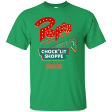 Load image into Gallery viewer, Pop's Chock'Lit Shoppe from Riverdale cafe logo T-Shirt