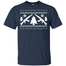Load image into Gallery viewer, Funny AK47 Ugly Holiday Sweater T-Shirt - usatodayshirt.com