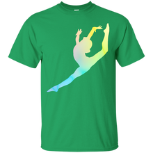 Load image into Gallery viewer, Gymnast Silhouette T-Shirt - usatodayshirt.com