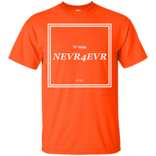 Load image into Gallery viewer, Nevr4evr on Black T-Shirt