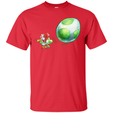 Load image into Gallery viewer, Baby Mario, Yoshi and the Giant Egg. T-Shirt