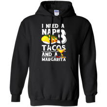 Load image into Gallery viewer, I Need a Nap, 3 Tacos and a Margarita Cinco de Mayo T-Shirt T-Shirt