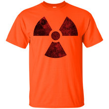 Load image into Gallery viewer, Red Radioactive symbol T-Shirt