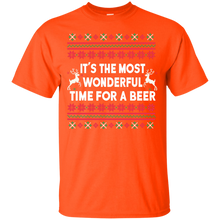 Load image into Gallery viewer, Most Wonderful Time For A Beer T-Shirt