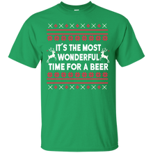 Load image into Gallery viewer, Most Wonderful Time For A Beer T-Shirt