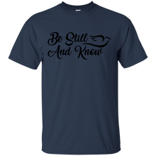 Load image into Gallery viewer, Be Still And Know - Dark Version T-Shirt