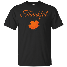 Load image into Gallery viewer, Thankful Fall Leaves Autumn T-Shirt