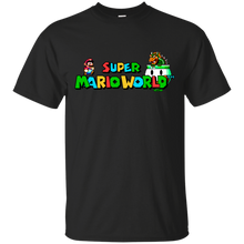 Load image into Gallery viewer, Super Mario World - Pixel Logo T-Shirt - usatodayshirt.com