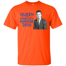 Load image into Gallery viewer, Queen For Star City Mayor 2016 - Oliver Queen Edition T-Shirt - usatodayshirt.com