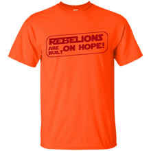 Load image into Gallery viewer, Rebellions are built on hope T-Shirt