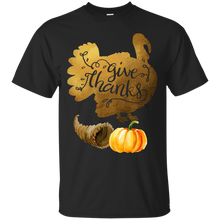 Load image into Gallery viewer, Give Thanks Cornucopia T-Shirt