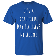 Load image into Gallery viewer, It's A Beautiful Day To Leave Me Alone T-Shirt
