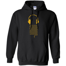 Load image into Gallery viewer, Gold Headphones T-Shirt