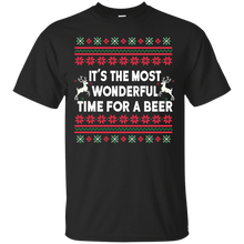 Load image into Gallery viewer, Most Wonderful Time For A Beer T-Shirt