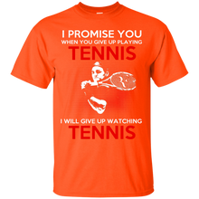 Load image into Gallery viewer, Tennis Give Up T-Shirt