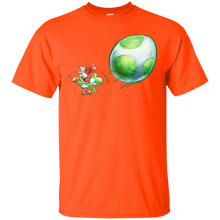 Load image into Gallery viewer, Baby Mario, Yoshi and the Giant Egg. T-Shirt