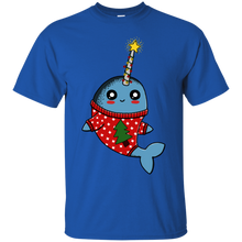 Load image into Gallery viewer, Narwhal Christmas T-Shirt