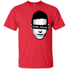 Load image into Gallery viewer, Elliot Alderson: "Hello, friend" Quote (Mr. Robot) T-Shirt - usatodayshirt.com