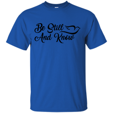 Load image into Gallery viewer, Be Still And Know - Dark Version T-Shirt
