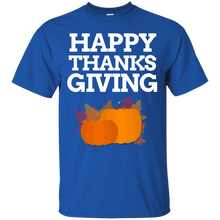 Load image into Gallery viewer, Happy Thanksgiving T-Shirt - usatodayshirt.com