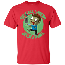 Load image into Gallery viewer, FUNNY SOCIAL MEDIA ZOMBIE T-Shirt - usatodayshirt.com