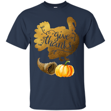 Load image into Gallery viewer, Give Thanks Cornucopia T-Shirt