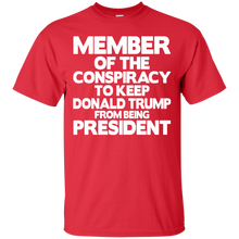 Load image into Gallery viewer, Member Of Conspiracy Hillary Clinton Supporter T-Shirt