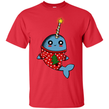 Load image into Gallery viewer, Narwhal Christmas T-Shirt