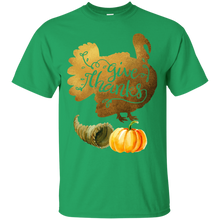 Load image into Gallery viewer, Give Thanks Cornucopia T-Shirt