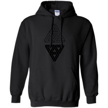 Load image into Gallery viewer, Penrose Triangles on White T-Shirt - usatodayshirt.com