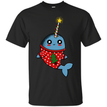 Load image into Gallery viewer, Narwhal Christmas T-Shirt